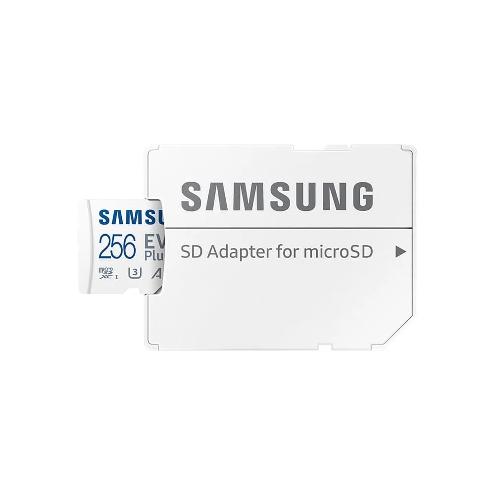 Samsung EVO Plus 2024 256GB MicroSD Memory Card with SD Adapter