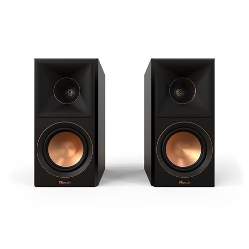 Image of Klipsch Reference Premiere RP-500M II Ebony Bookshelf Speakers