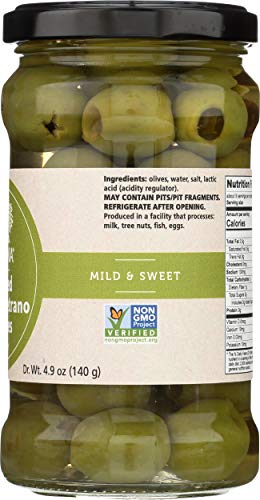 Divina Castelvetrano Pitted Olives, 4.9 Ounce #TOP6
