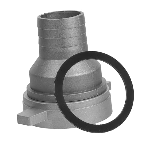 GLEAVI Conjunto de Accesorios para Bomba de Agua de Acoplamiento de Tubería de Aluminio Resistente con Tuerca Adaptadora para Compatible con Sistemas de Riego y de Agua de Emergencia