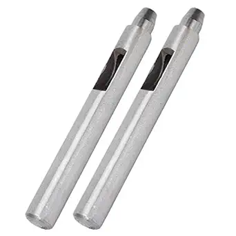 KTM Healthcare Hole Punch Tool, Stable High Hardness Alloy Steel Forging Round Hollow Puncher, for Industrial Accessories Industrial Parts(7mm)