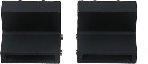 Miniatura 7 de Crapyt Tope de rodillo para puerta de granero para pista 41 × 0.276 in1.61 x 0.28 pulgadas (largo x ancho) tope de rodillo plano para riel de puerta