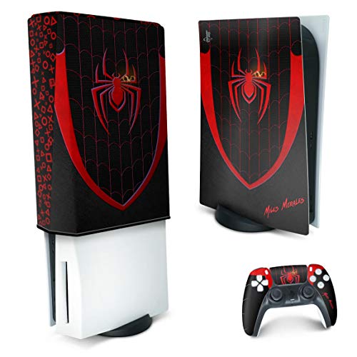Capa Anti Poeira e Skin PS5 - Spider-Man: Miles Morales