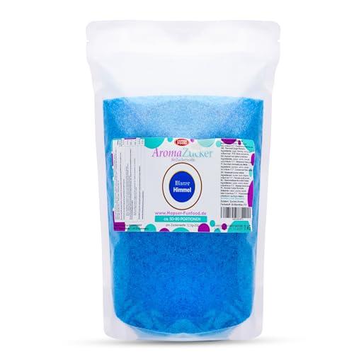 1 KG de azúcar de colores azúcar aromatizada para algodón de azúcar de colores | Sabor a Arándano Chicle