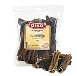 DIBO Rinderpansen, 250g-Beutel, der kleine Naturkau-Snack oder Leckerli für Zwischendurch, Hundefutter, Qualitätskauartikel ohne Chemie