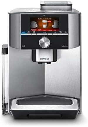 Amazon.com: Siemens EQ.9 TI905201RW Super totalmente automático máquina de  café expreso, Café Capuccino Latte Maker, OneTouch doublecup sistema, Plata  : Hogar y Cocina