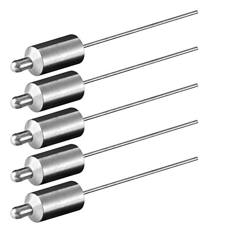 30x Metalloxid-Widerstand 5W – 1 Ohm ±5% Axial Bedrahtet Für Hochtemperatur-Anwendungen