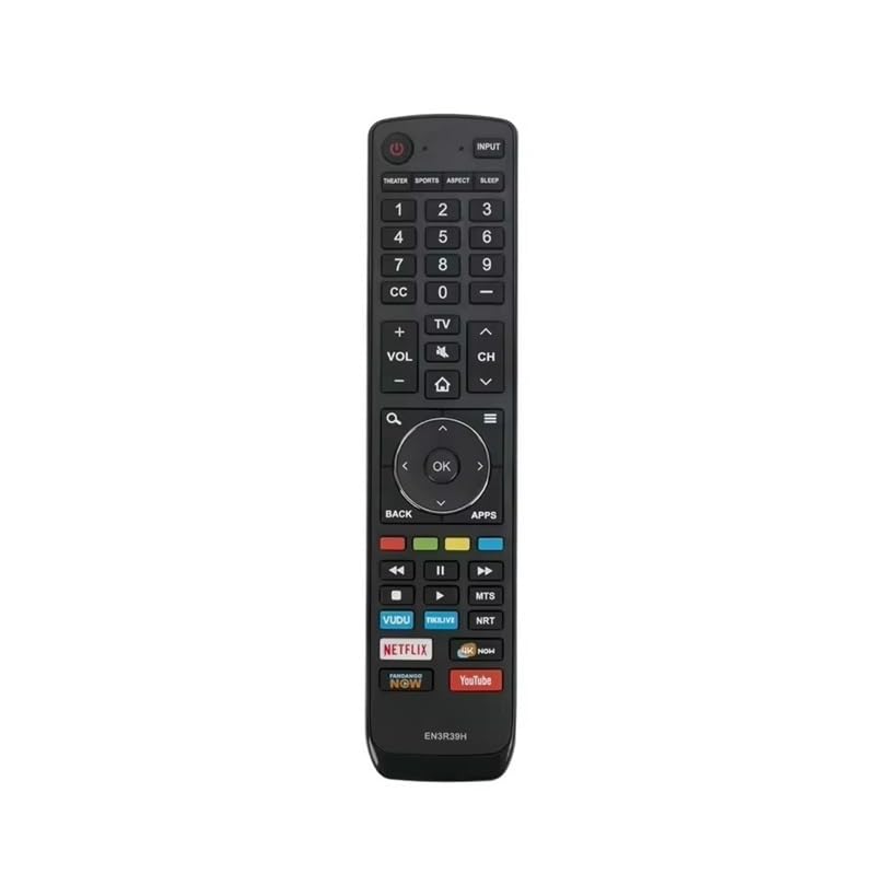 Télécommande EN3R39H pour remplacer votre commande Smart TV 4K perdue