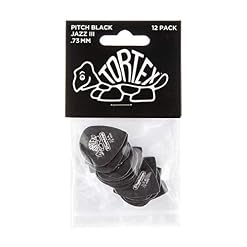 Dunlop 482P73 Médiators Tortex Pitch Black Jazz III 0,73mm sachet de 12 - Les Beatles, Paul McCartney, John Lennon, RIngo Starr, George Harrison Dunlop 482P73 Médiators Tortex Pitch Black Jazz III 0,73mm sachet de 12 – Image 4