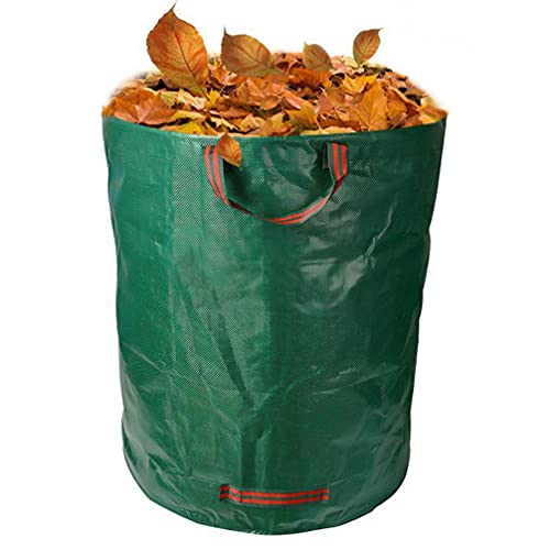Cabilock 3Pcs Herbruikbare Tuin Afval Tas Yard Afval Tas Met Dual Handvatten Inklapbare Tuin Blad Mand Plant Prullenbak… - Image 8