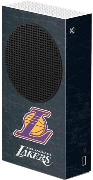 Skinit Decal Gaming Skin Compatible with Xbox Series S Console - Officially Licensed NBA Los Angeles Lakers Digi Camo Design
