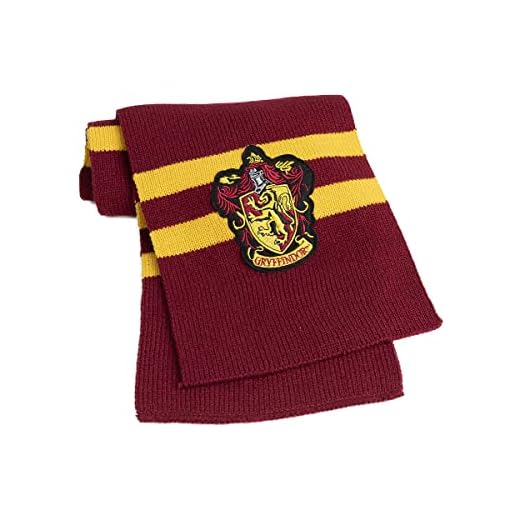 Funidelia | Bufanda Harry Potter Gryffindor Oficial para Hombre y Mujer ▶ Hogwarts, Magos, Películas & Series - Color: Granate, Accesorio para Disfraz - Licencia: 100% Oficial