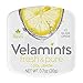 Velamints Fresh Cool Lemon Sugar Free Mints Tin - Fresh Breath Mint Aspartame-Free Sweetened with Stevia, 20 Gram (Pack of 6 Tins)