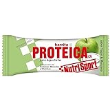 barritas manzana y avena NutriSport Barrita Protéica Unidades Sabores Variados