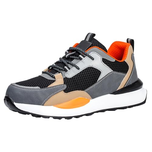Imagen de Zapatos de Seguridad para Hombre Mujer Zapatillas de Trabajo Ligero Calzado de Seguridad con Punteras de Acero Zapatillas Deportivas ComodoNumeric_44