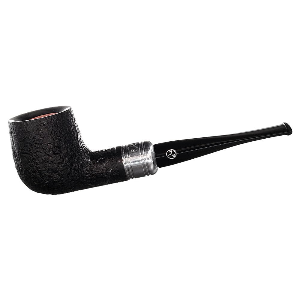 Rattray's Pfeife Newcastle Sandblast 5, sandgestrahlt, schwarz