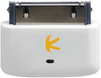 جهاز إرسال بلوتوث صغير أبيض فاخر من i10s، متوافق مع iPod/iPhone/iPad.