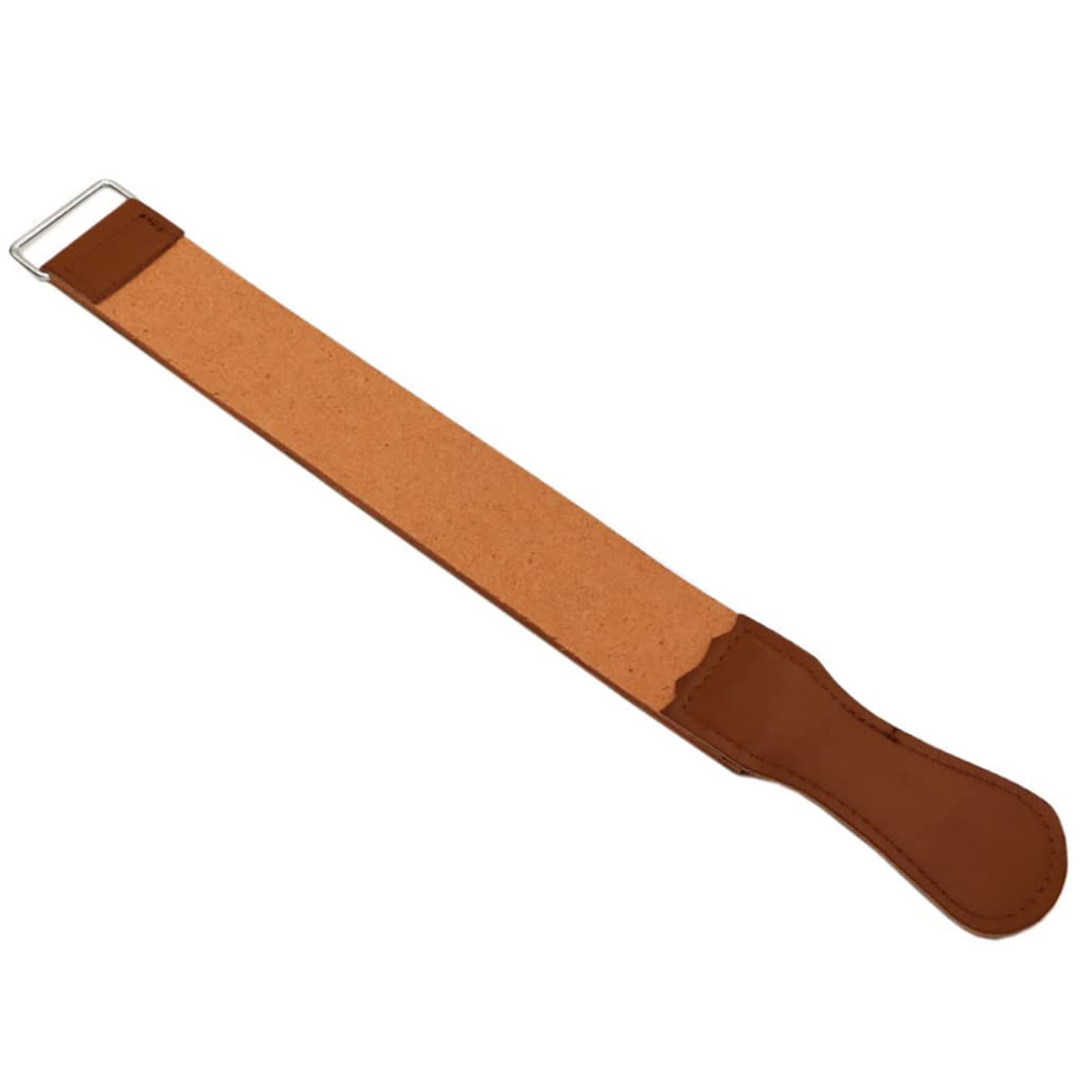 Nukinp Straight Razor Sharpening Strop Strap Belt Strop Belt with Sharpening Polishing for Knife Straight Razor 1PC