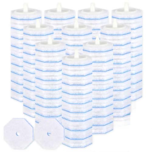 Image of 100 Count Disposable Toilet Brush Refills for Clorox Toilet Brushes | 5X Cleaning Power Scrubber Refill, High-Density Disposable Brush Refills, 360 Efficient Cleaning, Fresh Fragrance