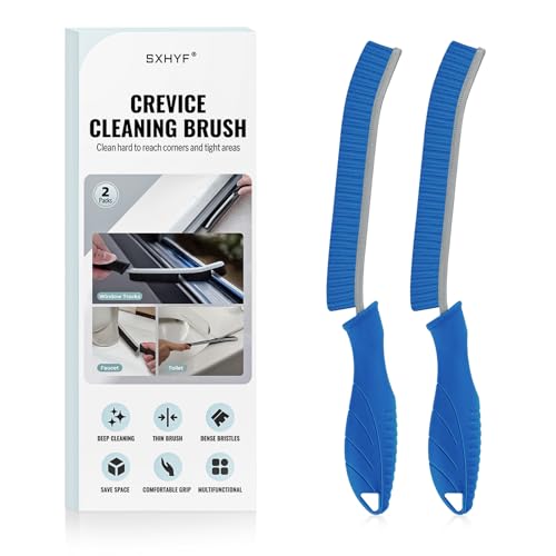 SXhyf Cleaning Brush - Hard Bristle Crevice Cleaning Brush