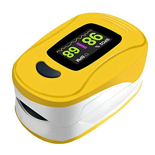 The Blue Elite OLED Finger Oximeter SpO2 PR PI Waveform Pulse Intensity Bar-graph Photoplethysmogram Perfusion Index