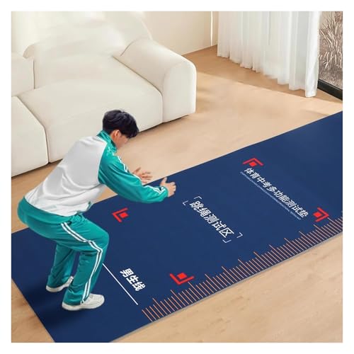 VDLLQYN, Tabla de entrenamiento que absorbe los golpes, estera de equipo de cuerda for saltar de goma suave for ejercicios de Yoga/estiramiento, almohadilla de suelo for ejercicios de gimnasio ，Esteri