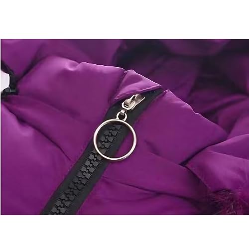 Winter Coats for Girls Fashion Hooded Windproof Warm Artificial Down Jacket Outdoor Snowy Kids Jacket3