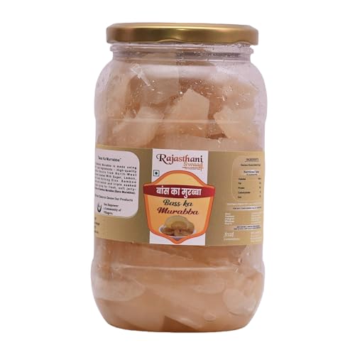 Image of Rajasthani Swaad Baas Ka Murabba For Height Fresh & Natural Bamboo Murabba | Bans Murabba Helps Increase Height Growth 900 Grams