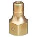Western Enterprises B-72 Male NPT Outlet Adapters for Manifold Pipelines, Argon/Helium/Nitrogen, 1/2", Female/male Connection, 0.5 Length