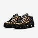 Nike Shox TL Men's Shoes (Black/University Gold) Size 12