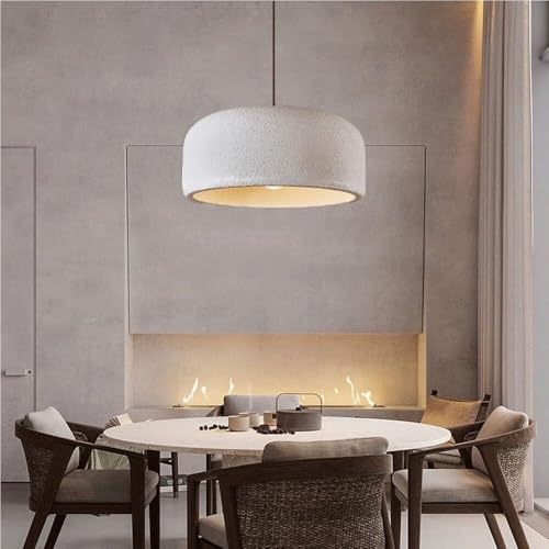 Lustre de plafond en résine suspension industrielle E26 E27 salon chambre - 6