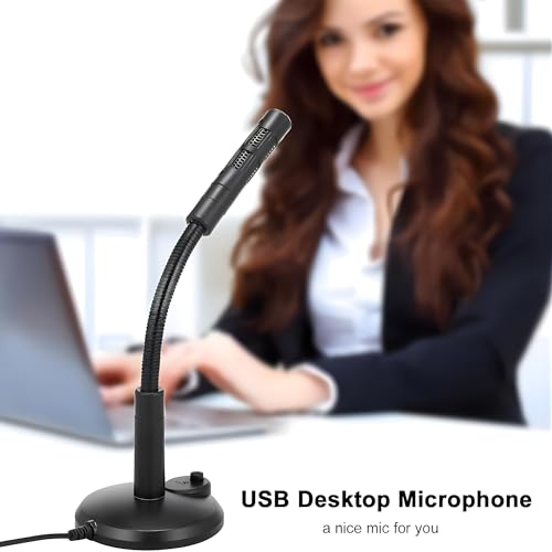 Image of Drumstone (𝐒𝐩𝐞𝐜𝐢𝐚𝐥 𝟏𝟓 𝐘𝐞𝐚𝐫𝐬 𝐖𝐚𝐫𝐫𝐚𝐧𝐭𝐲 USB Computer Microphone, Plug and Play Desktop Mic for PC Laptop, Clear Sound for Streaming, Podcasting, Recording, Gaming and Online Calls