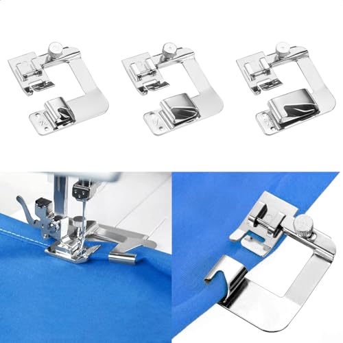 Juego 6 Pies Dobladillo para Máquina de Coser Fikota miniatura 4