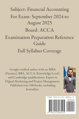 ACCA Financial Accounting: 2024