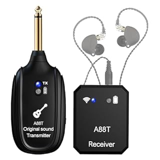 INGPARTNER Wireless in Ear Monitor System, 2.4GHz Wireless IEM System, in-Ear Monitoring for Studio, Band (A88T)