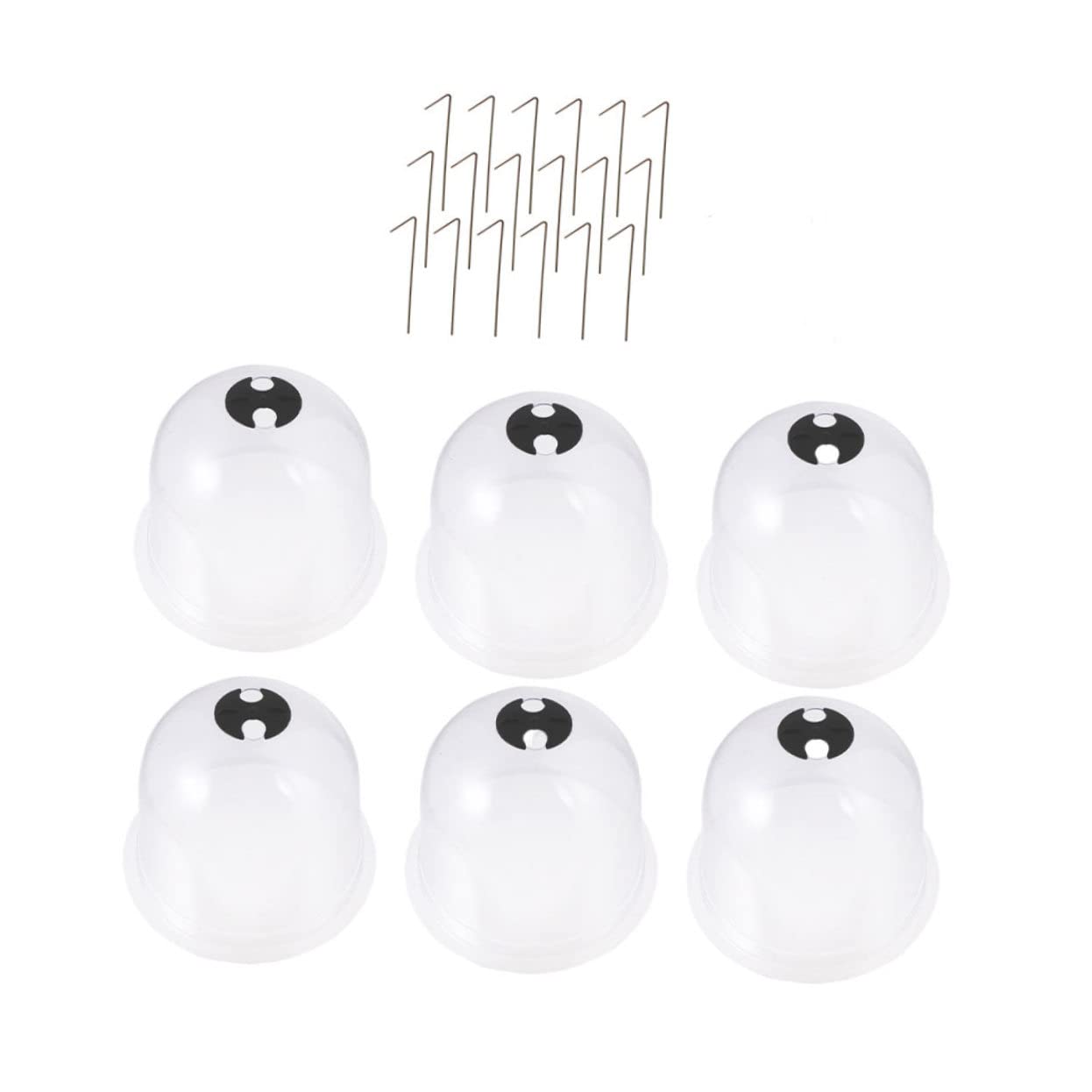 Milisten Cloches de pour Plantes de Pépinière Cloches pour Fleurs de Jardin Petites Plantes
