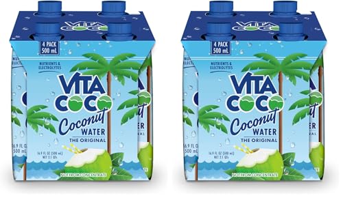 Image of Vita Coco Coconut Water, 4-Pk (4x500mL) (Pack of 2)