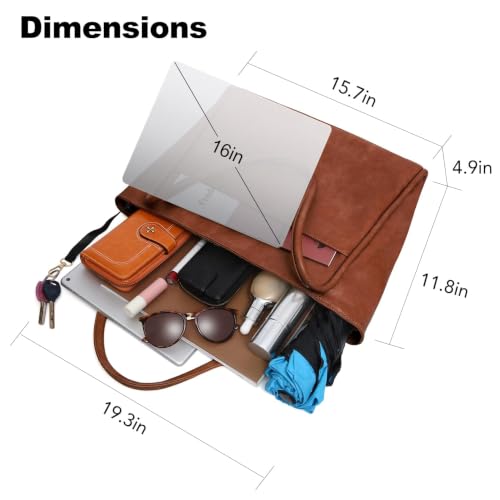 Bolso Tote Grande para Mujer con Cierre miniatura 5