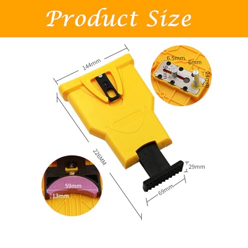 Portable Chain Sharpener Saw Chain Sharpener Chainsaw Sharpener Kit Universal Chain Sharpener Chainsaw Sharpening Set Chainsaw Sharpener Saw Chain Sharpener for Any Chainsaw 2 Portable Chain Sharpener Saw Chain Sharpener Chainsaw Sharpener Kit Universal Chain Sharpener Chainsaw Sharpening Set Chainsaw Sharpener Saw Chain Sharpener for Any Chainsaw - Image 2