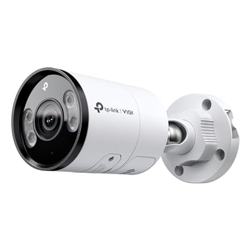 VIGI Insight S385 (2.8 mm) 4K 8MP Cámara de Red Bala a Todo Color para Exteriores, Compatible con PoE, cámara de Seguridad Ultra HD para Exteriores, análisis de Personas y vehículos, clasificación