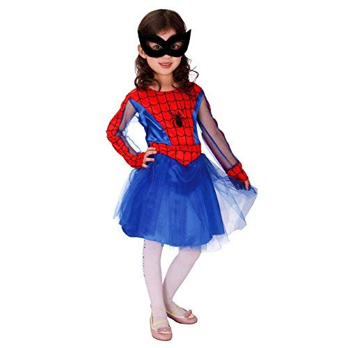 JBD ENT Spider Girl Fancy Dress Costume for Kids Age pls Check Size in dropdown (4 TO 6 YEARS) (B09HGWGM5K) Amazon Price History, Amazon Price Tracker
