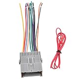 RED WOLF Car Stereo Radio Wiring Harness Connector Adapter Compatible with Select Buick CX Cadillac Escalade Pontiac Isuzu 2000-2010 Install Aftermarket CD Player Receiver