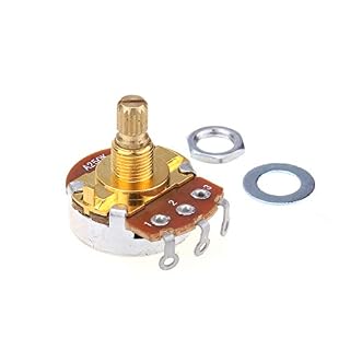 Musiclily Pro Shaft Laiton Full Métrique A250K Potentiomètres Audio Axe Cannelé pour Guitare électrique et Basse(Lot de… - Les Beatles, Paul McCartney, John Lennon, RIngo Starr, George Harrison Musiclily Pro Shaft Laiton Full Métrique A250K Potentiomètres Audio Axe Cannelé pour Guitare électrique et Basse(Lot de… – Image 3