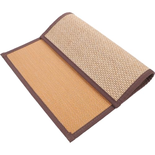 Levemolo Mat Mat Cushion Doormat Rug Pad Camping Rug Summer Cover Bedroom Floor Cushion Cooler Pad Woven Sitting Cushion Meditation Pillow Bedroom Cushion Yoga