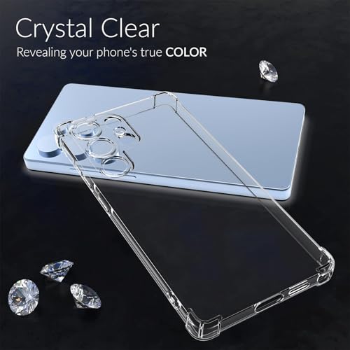 Image of for [Samsung S25 Ultra] Case,[Samsung Galaxy S25 Ultra] Phone Back Case Cover Clear Transparent Corners TPU Shock-Absorption Cell Phone Cover for [Samsung S25 Ultra] - Transparent