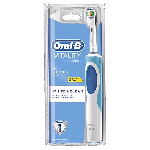 Oral B Vitality White and Clean Electric Rechargeable Toothbrush Oral B Vitality White and Clean Electric Rechargeable Toothbrush