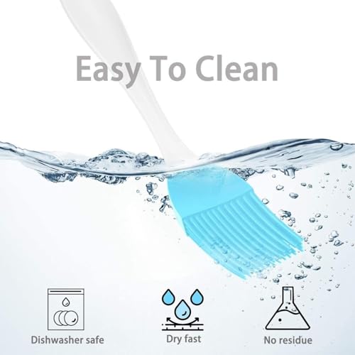 Image of Silicone Oil Brush for Cooking, Pack of 1 | Heat-Resistant, For Grilling, Tandoor, BBQ, Baking, Glazing, 50g, Reusable Kitchen Accessory