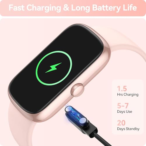 Anyloop Fitness Tracker Watch With Heart Rate Blood Oxygen Sleep Monitor, Ip68 Waterproof Smart Watches, Step Calorie Counter Activity Trackers And Smartwatches For Women Men thumb #5