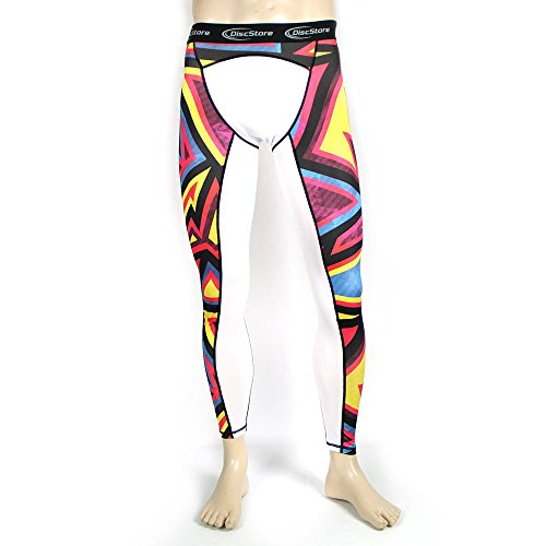 Disc Store Retro Performance Compression Pants - L