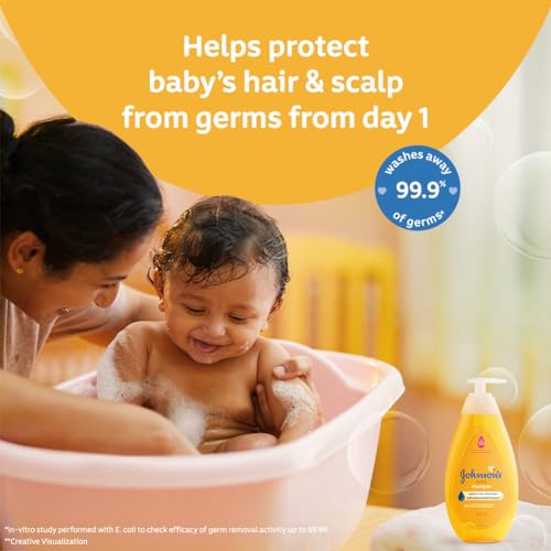 Image of Johnson's Baby No More Tears Baby Shampoo, 500ml (Pack of 2)
